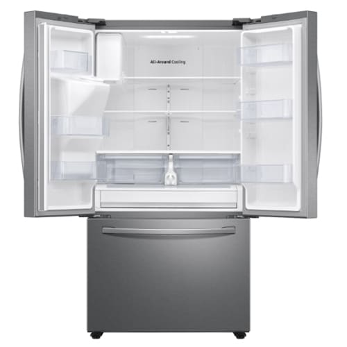 מקרר מקפיא תחתון 3 דלתות סמסונג RF29T5221SR  טיטניום