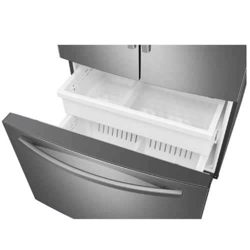 מקרר מקפיא תחתון 3 דלתות סמסונג RF29T5221SR  טיטניום