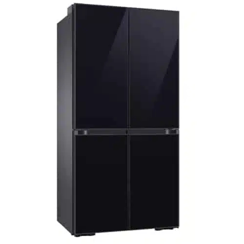 מקרר מקפיא תחתון 4 דלתות סמסונג RF71A9132BK זכוכית שחורה