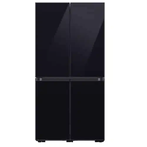 מקרר מקפיא תחתון 4 דלתות סמסונג RF71A9132BK זכוכית שחורה