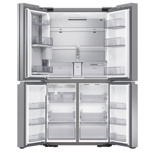 מקרר מקפיא תחתון 4 דלתות סמסונג RF72A9670SR פלטיניום