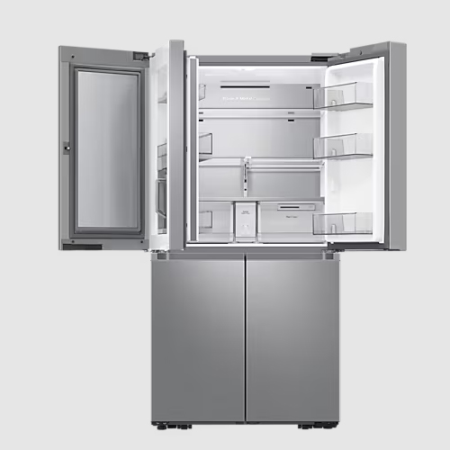 מקרר מקפיא תחתון 4 דלתות סמסונג RF77A9775SR פלטיניום מקרר מקפיא תחתון 4 דלתות סמסונג RF77A9775SR פלטיניום