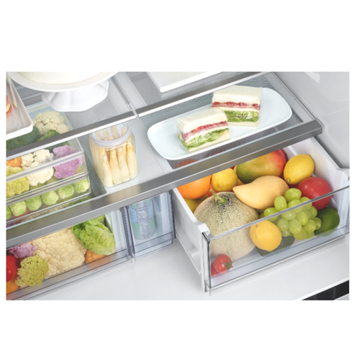 מקרר מקפיא תחתון 4 דלתות סמסונג RF85A9120B1 שחור