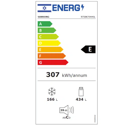 מקרר מקפיא עליון סמסונג RT58K7044SL נירוסטה מקרר מקפיא עליון סמסונג RT58K7044SL נירוסטה