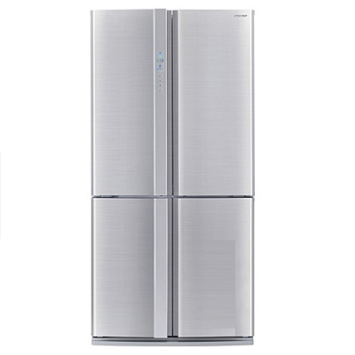 מקרר מקפיא תחתון 4 דלתות שרפ SJ8520SL כסוף