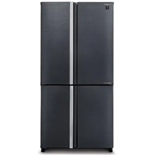 מקרר מקפיא תחתון 4 דלתות שרפ  SJ-8950-SL נירוסטה מושחרת