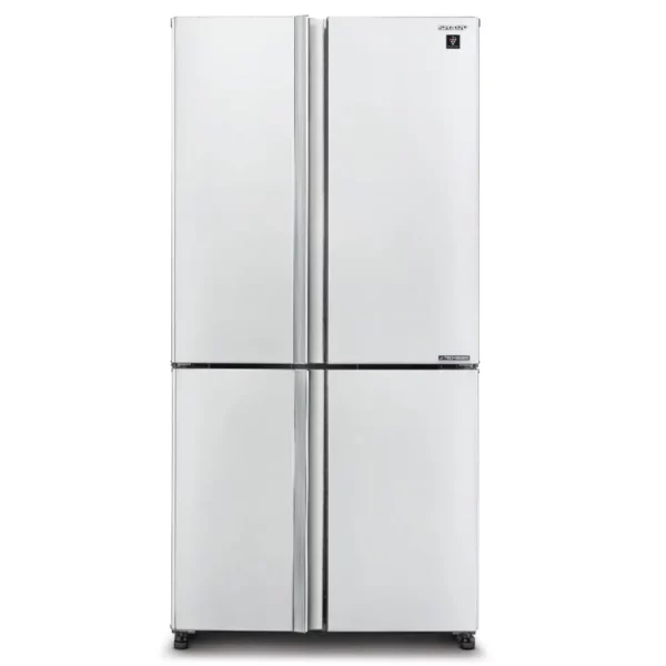 מקרר מקפיא תחתון 4 דלתות שרפ SJ-8950-WH לבן