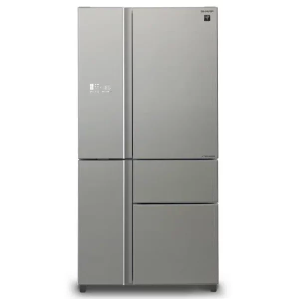 מקרר מקפיא תחתון 5 דלתות שרפ SJ-FP910-BS נירוסטה