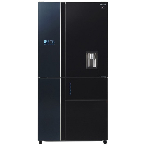 מקרר מקפיא תחתון 5 דלתות שרפ SJ9811BL זכוכית שחורה מקרר מקפיא תחתון 5 דלתות שרפ SJ9811BL זכוכית שחורה