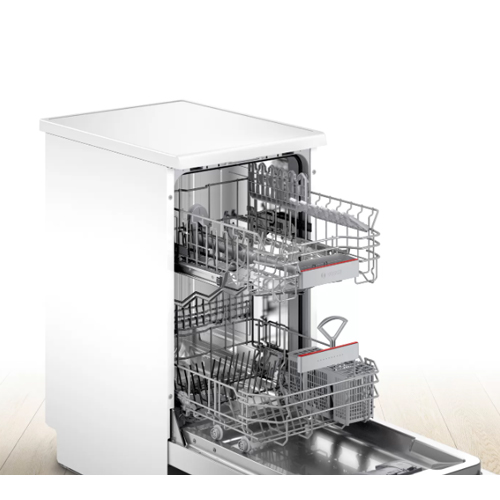 מדיח כלים רגיל צר 45 ס"מ בוש SPS4HKW53E לבן