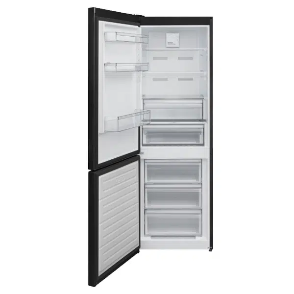 מקרר מקפיא תחתון סאוטר SVR370BIXL  נירוסטה מושחרת