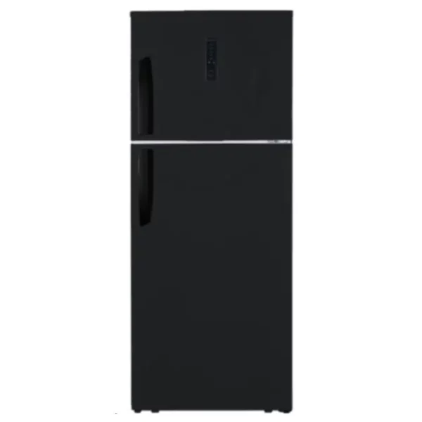 מקרר מקפיא עליון סאוטר SVR430BG  זכוכית שחורה