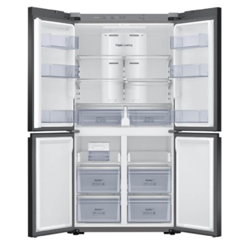 מקרר מקפיא תחתון 4 דלתות סמסונג RF70A9115BK שחור