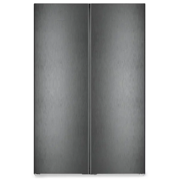 מקרר דלת לצד דלת ליבהר XRFbd 5220 נירוסטה מושחרת