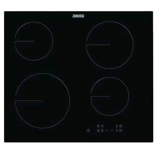 כיריים קרמיות זנוסי ZHRN641K זכוכית שחורה