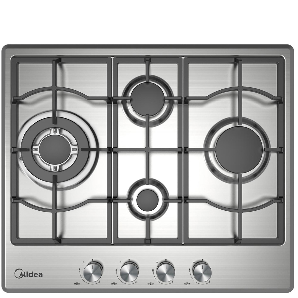 כיריים גז מידאה 60SM097 6732 נירוסטה