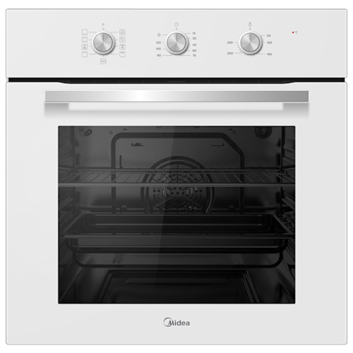 תנור אפיה בילד אין מידאה 65DME30004WH 6782 זכוכית לבנה