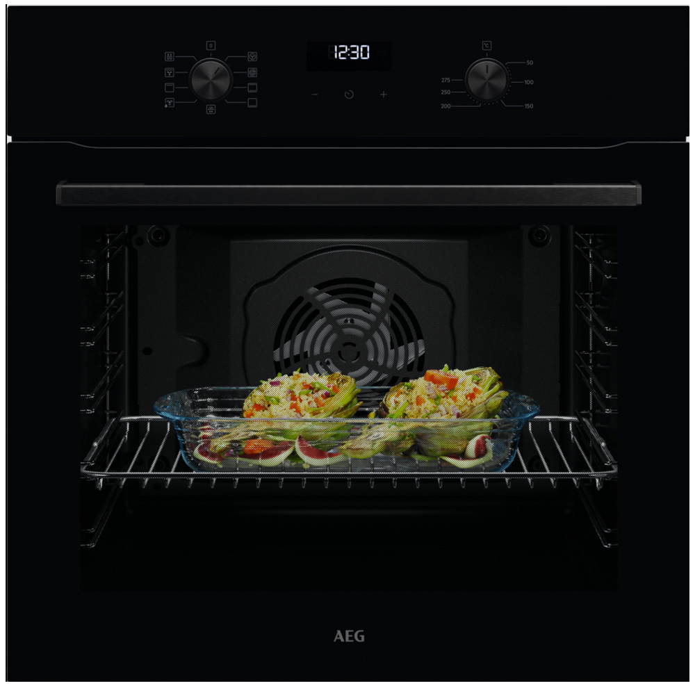 תנור אפיה בילד אין אאג ABU51229B שחור