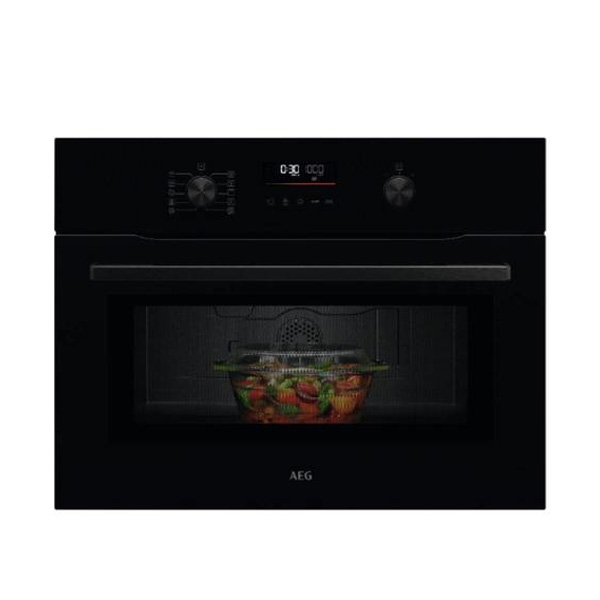 מיקרוגל בנוי משולב גריל אאג ACM51401B שחור