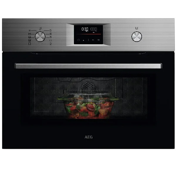 מיקרוגל בנוי משולב גריל אאג ACM51401M נירוסטה