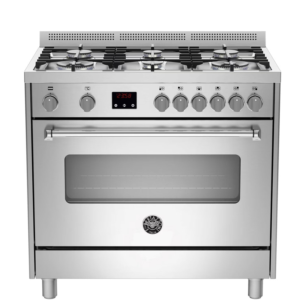 תנור בישול ואפיה משולב ברטזוני AMS96D61BX19 נירוסטה