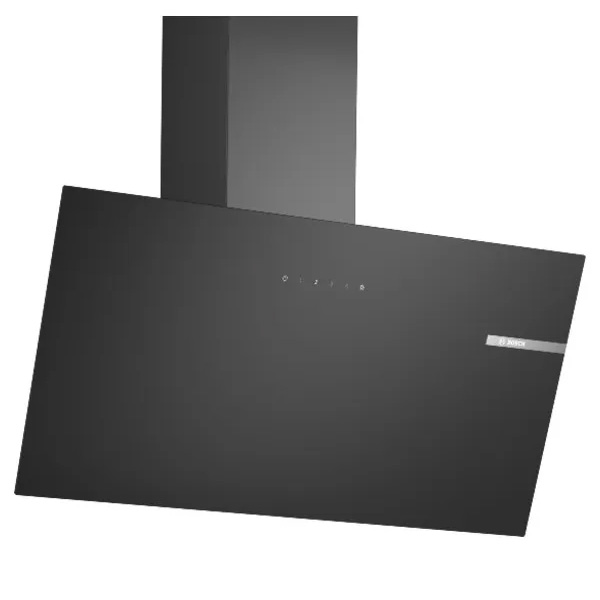 קולט אדים עם ארובה בוש DWK85DK60 זכוכית שחורה