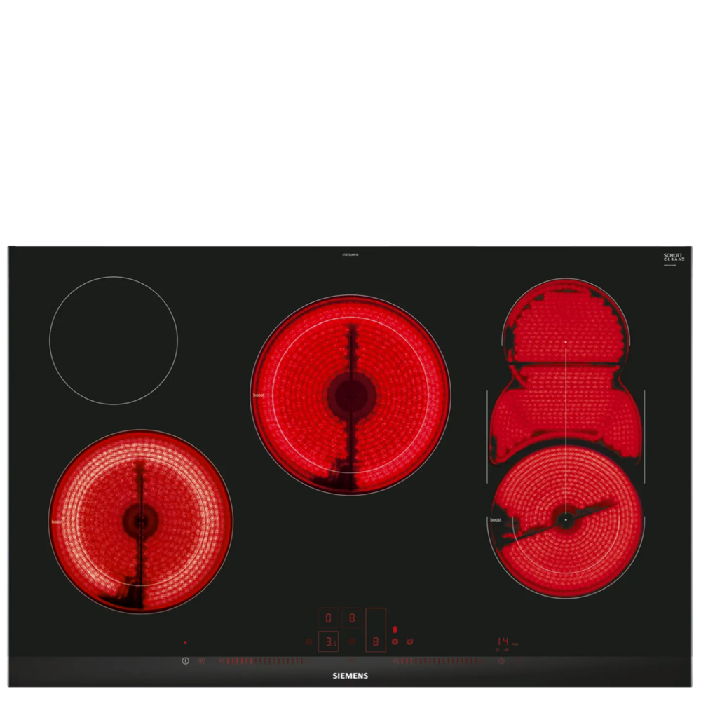 כיריים קרמיות סימנס ET875LMP1D שחור