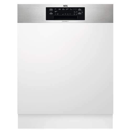 מדיח כלים חצי אינטגרלי אאג FEE62800PM נירוסטה