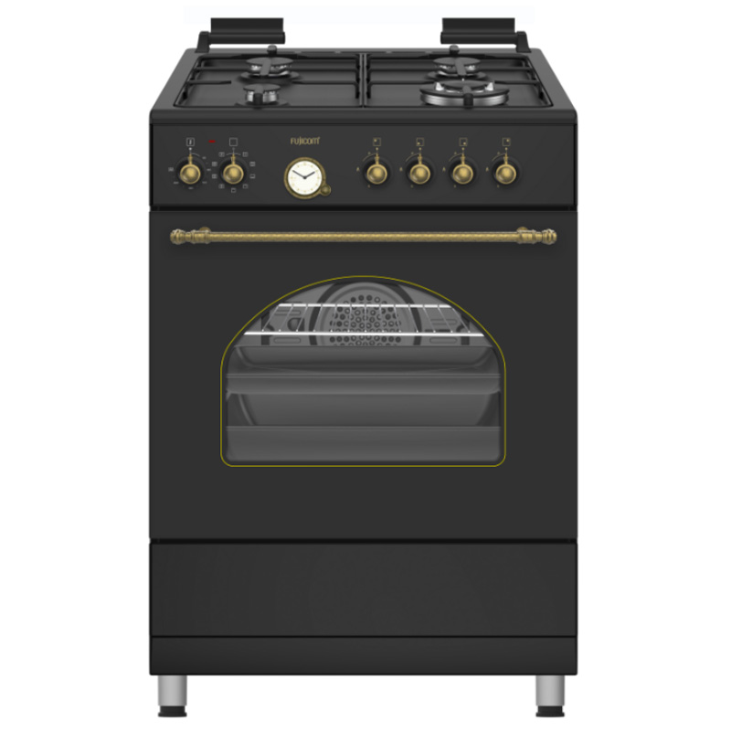 תנור בישול ואפיה משולב פוג'יקום FJ-FSRT66MB שחור