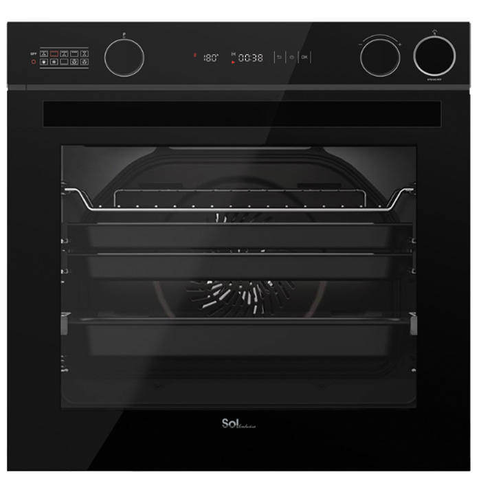 תנור אפיה בילד אין סול HO-1905B שחור