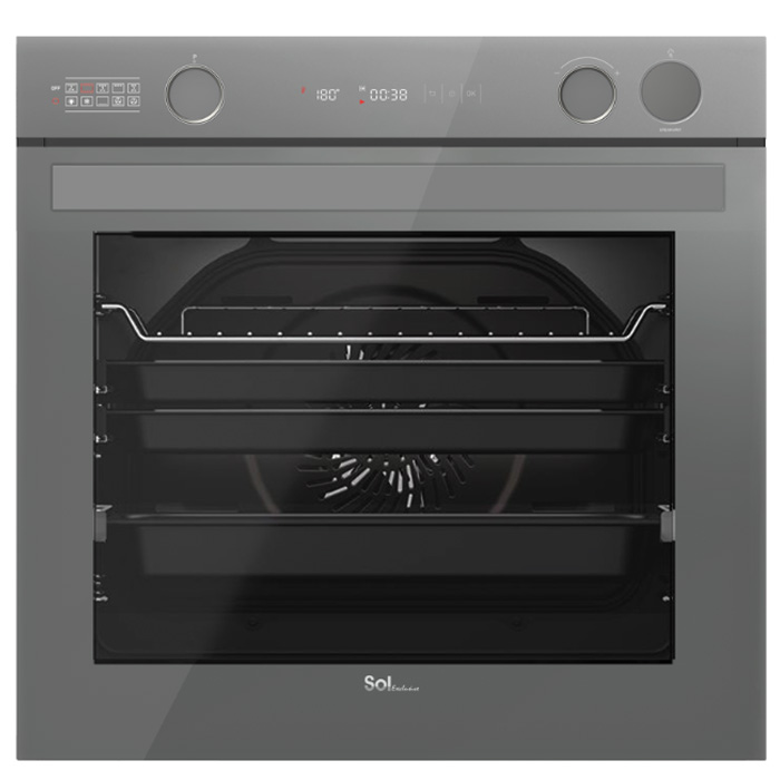 תנור אפיה בילד אין סול HO-1905G אפור