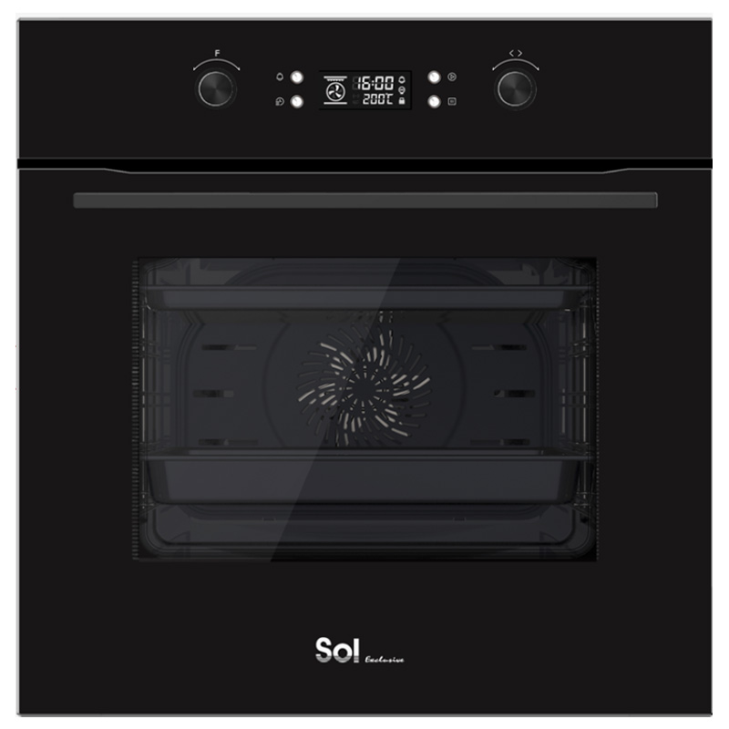 תנור אפיה בילד אין סול HO-9907 שחור