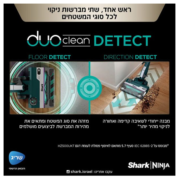 שואב אבק חשמלי שארק HZ4000