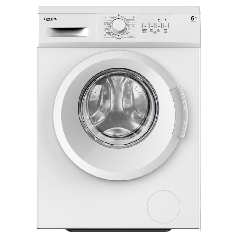 מכונת כביסה פתח חזית קריסטל MW6110