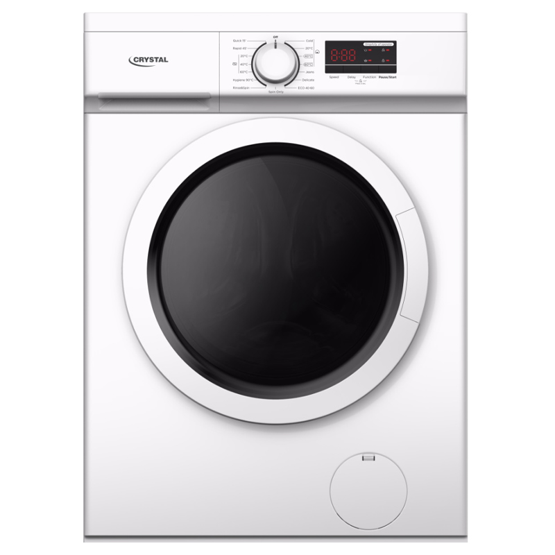 מכונת כביסה פתח חזית קריסטל MW81400