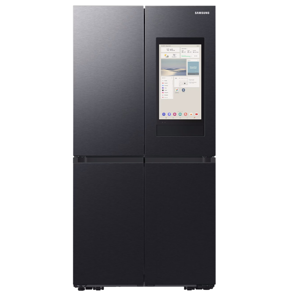 מקרר מקפיא תחתון 4 דלתות סמסונג RF87DG9817B1 שחור מוברש