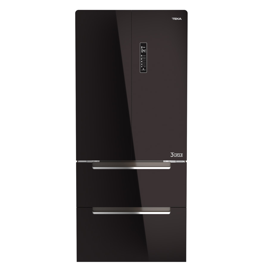 מקרר מקפיא תחתון 4 דלתות תקה RFD-77820 שחור