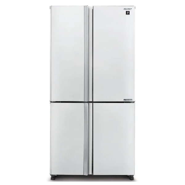 מקרר מקפיא תחתון 4 דלתות שרפ SJ-9260WH לבן