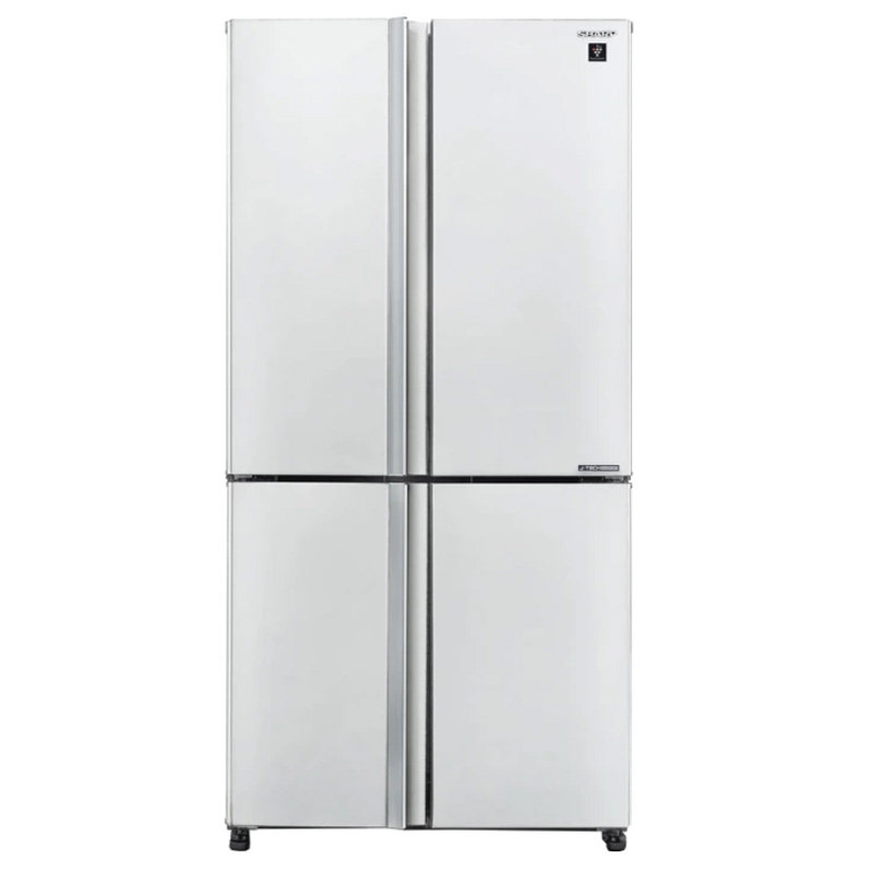 מקרר מקפיא תחתון 4 דלתות שרפ SJ-8570-WH לבן