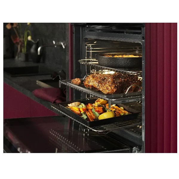 תנור אפיה בילד אין נירוסטה ⁦AEG ABU51291M⁩