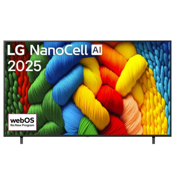 טלוויזיה ‏55 אינץ' ⁦LG 55NANO80A6A⁩