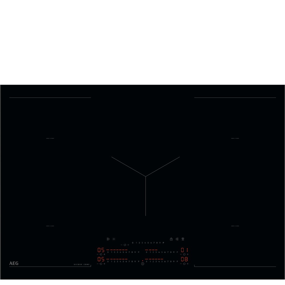 כיריים אינדוקציה ‏80 ס"מ ⁦AEG NIK85M00FB⁩