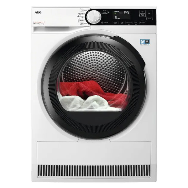 מייבש כביסה פתח חזית ‏8 ק"ג ⁦AEG T7384OBCM⁩