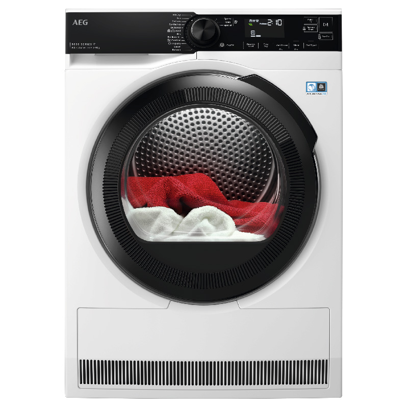 מייבש כביסה פתח חזית ‏9 ק"ג ⁦AEG T8394OBCM⁩