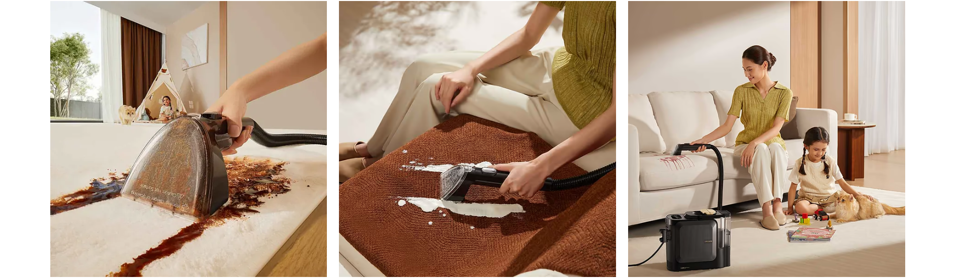 מכונת ניקוי לספות, מזרונים ושטיחים דגם Dreame N20 Steam דרימי