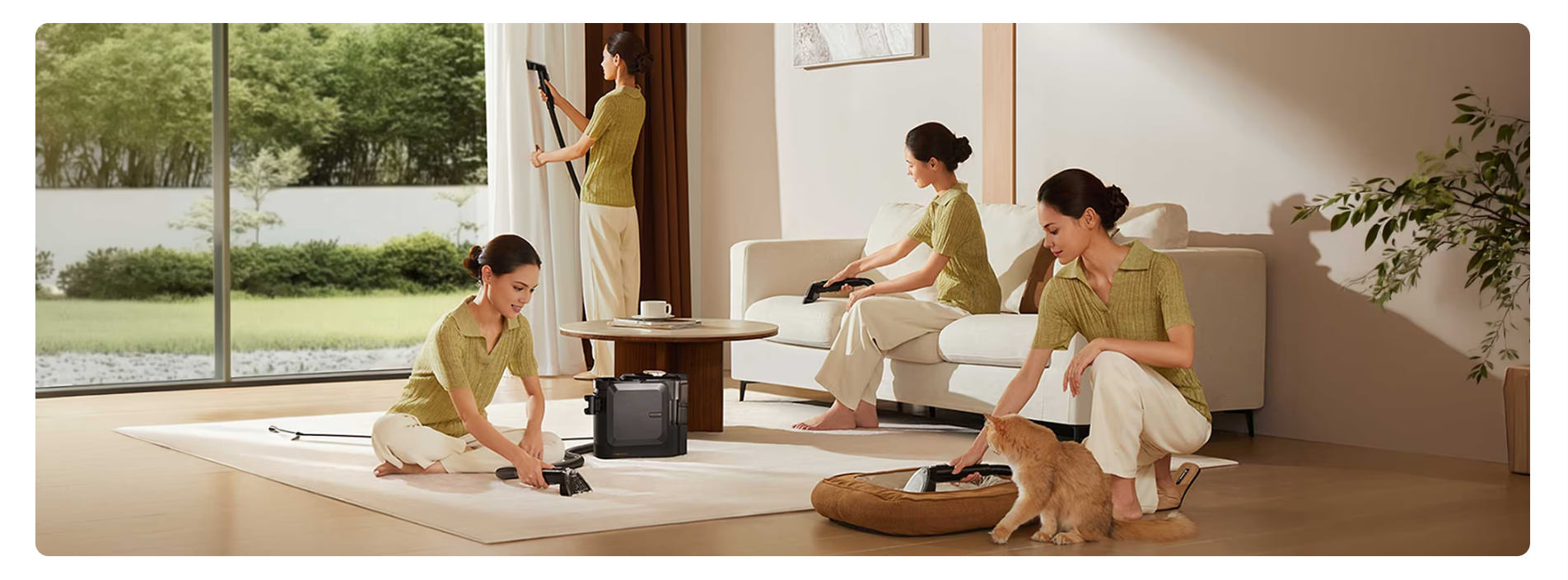 מכונת ניקוי לספות, מזרונים ושטיחים דגם Dreame N20 Steam דרימי