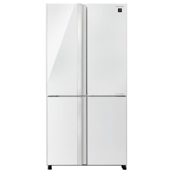 מקרר מקפיא תחתון ‏4 דלתות ‏611 ליטר ⁦SHARP SJ-FSRN87-WH⁩