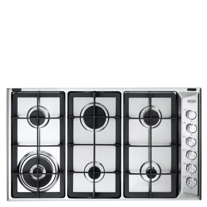 כיריים גז נירוסטה ⁦DELONGHI DGH3390CX⁩