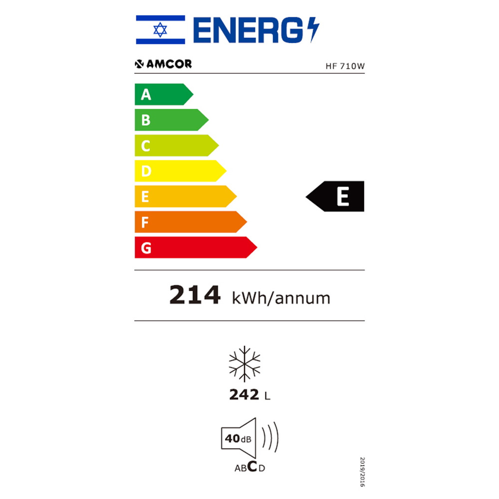 מקפיא ⁦De Frost⁩ ‏7 תאים ⁦AMCOR HF710W⁩